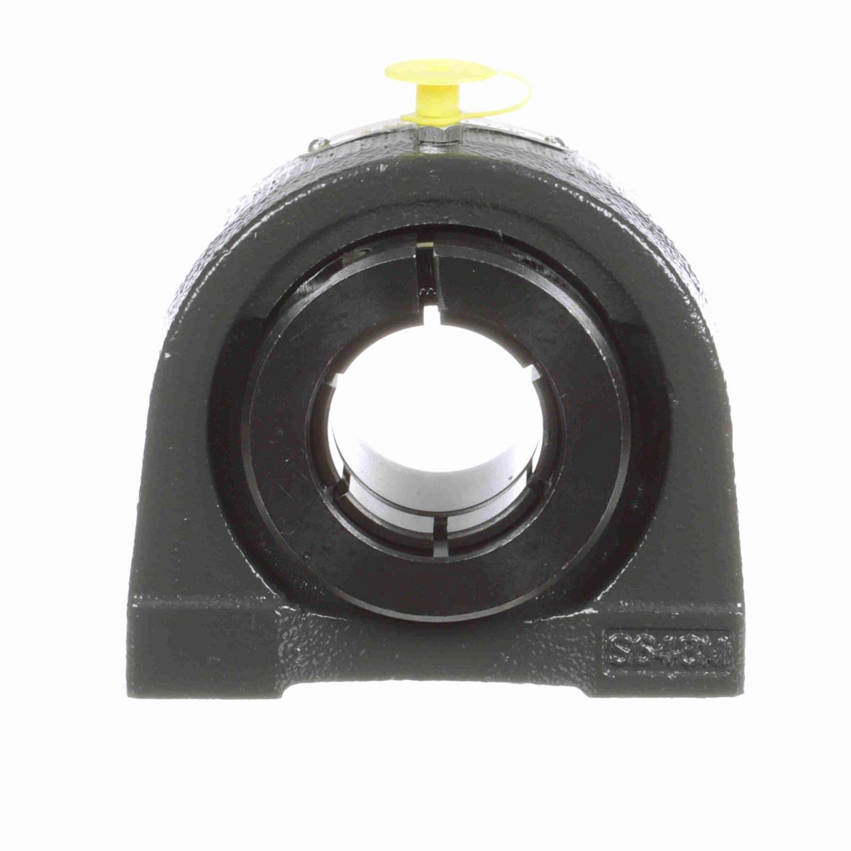 Sealmaster Mounted Cast Iron Tapped Base Pillow Block Ball Bearing - 52100 Bearing Steel, Black Oxided - Concentric Lock - TB-23T