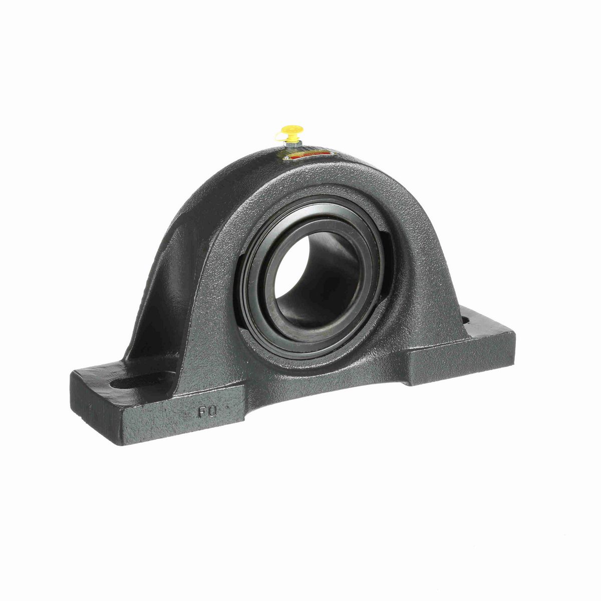 Sealmaster Mounted Cast Iron Two Bolt Pillow Block Ball Bearing - 52100 Bearing Steel, Black Oxided - Setscrew Lock - MP-51