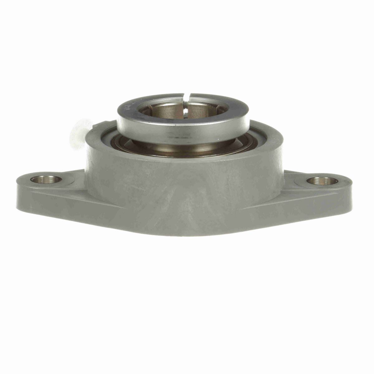 Sealmaster Mounted Composite Two Bolt Flange Ball Bearing - 52100 Bearing Steel, Phosphorus Nickel Coated - Concentric Lock - Corrosion Resistant - CRFTC-PN208T