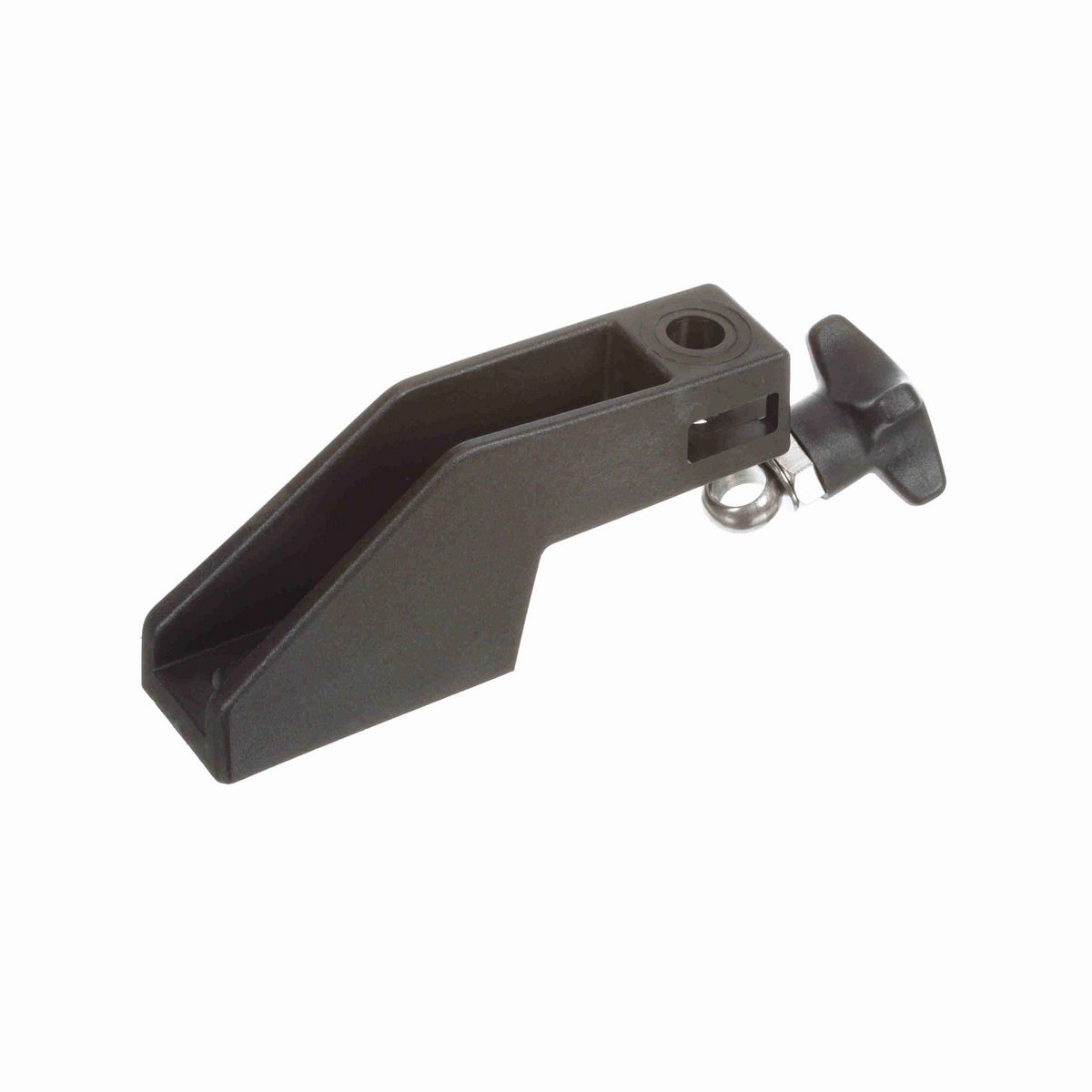 System Plast Standard Duty Guide Rail Bracket,~Polypropylene, 1/2" Rod,~without Positioning Lip - VG-210FPP-12