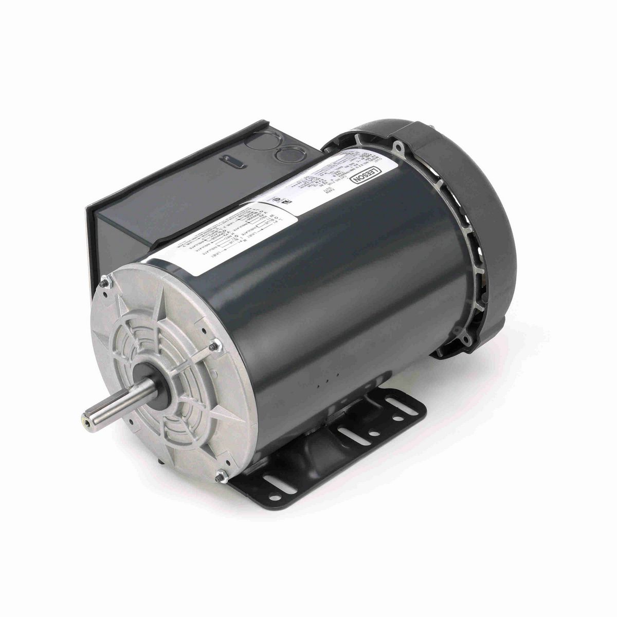 LEESON General Purpose Farm Duty Motor, 1.50 HP, 1 Ph, 60 Hz, 115/208-230 V, 1800 RPM, 56H Frame, TEFC - F105