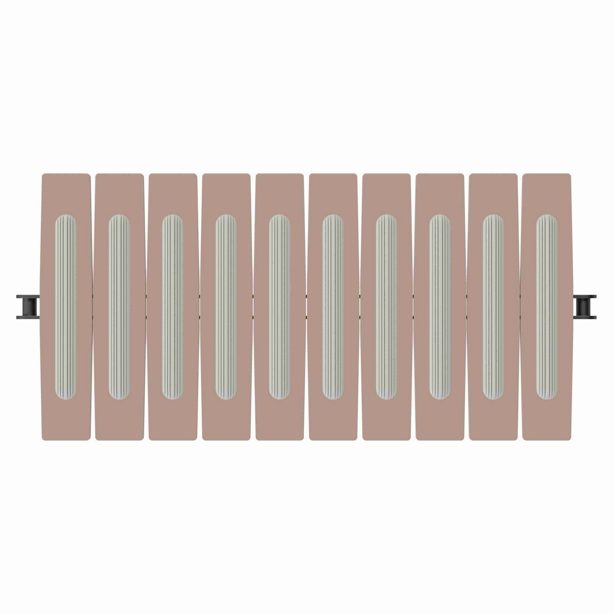 Rexnord 1873TAB SuperGrip™ Side-flexing SuperGrip™, Material: Tan Low Friction, Width: 7.5in, Pitch: 1.5in - 81430671