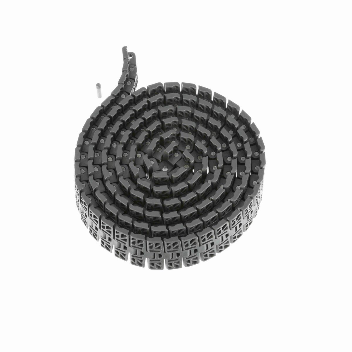 System Plast 2250FG-M Side-flexing Flush Grid, Material: Gray Low Friction, Width: 3.3in, Pitch: 1in - LFG2250FG-M-K330