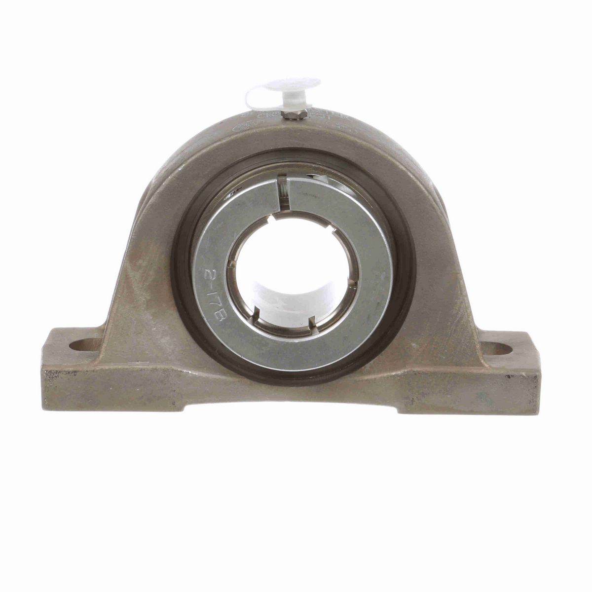Sealmaster Mounted Stainless Steel Two Bolt Pillow Block Ball Bearing - 52100 Bearing Steel, Phosphorus Nickel Coated - Concentric Lock - Corrosion Resistant - CRPS-PN23T
