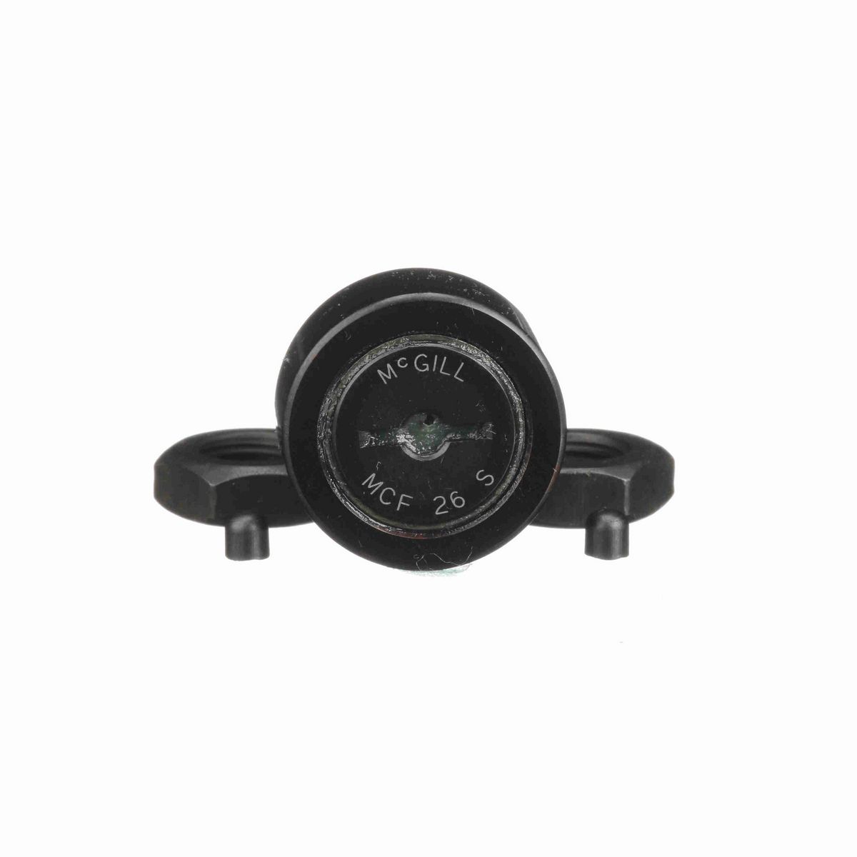 Опорный ролик с цапфой McGill CAMROL MCF 26 S, бочкообразный, с уплотнением, со шлицем под отвёртку, метрический