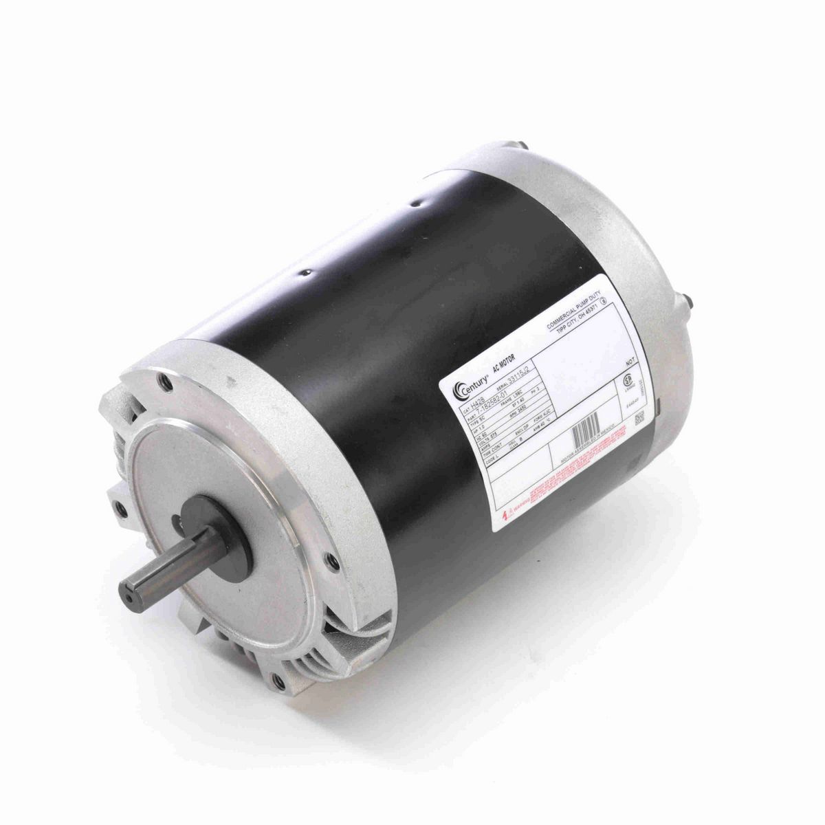Century General Purpose Pump Motor, 1.0 HP, 3 Ph, 60 Hz, 575 V, 3600 RPM, L56C Frame, DP - H428