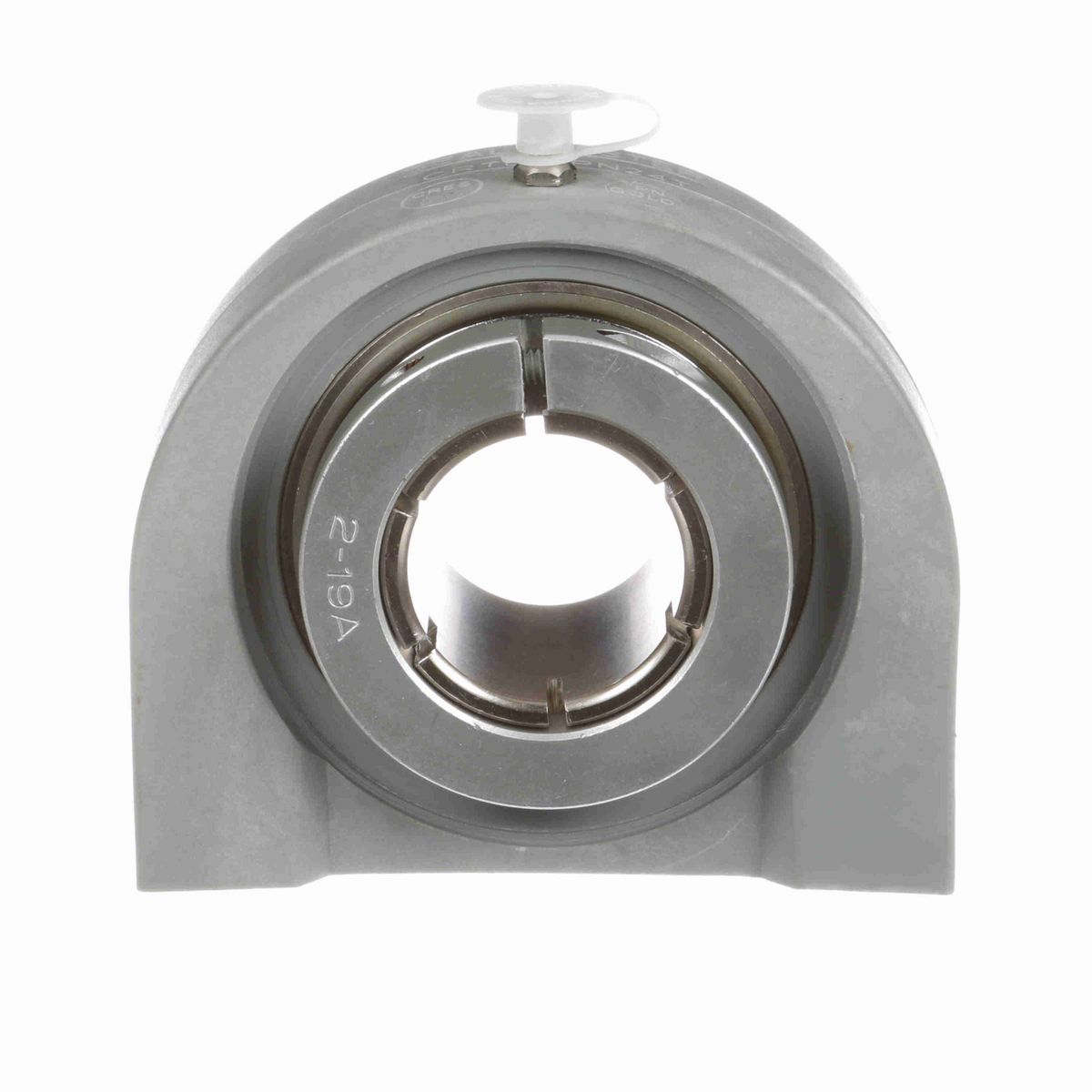 Sealmaster Mounted Composite Tapped Base Pillow Block Ball Bearing - 52100 Bearing Steel, Phosphorus Nickel Coated - Concentric Lock - Corrosion Resistant - CRTBC-PN24T