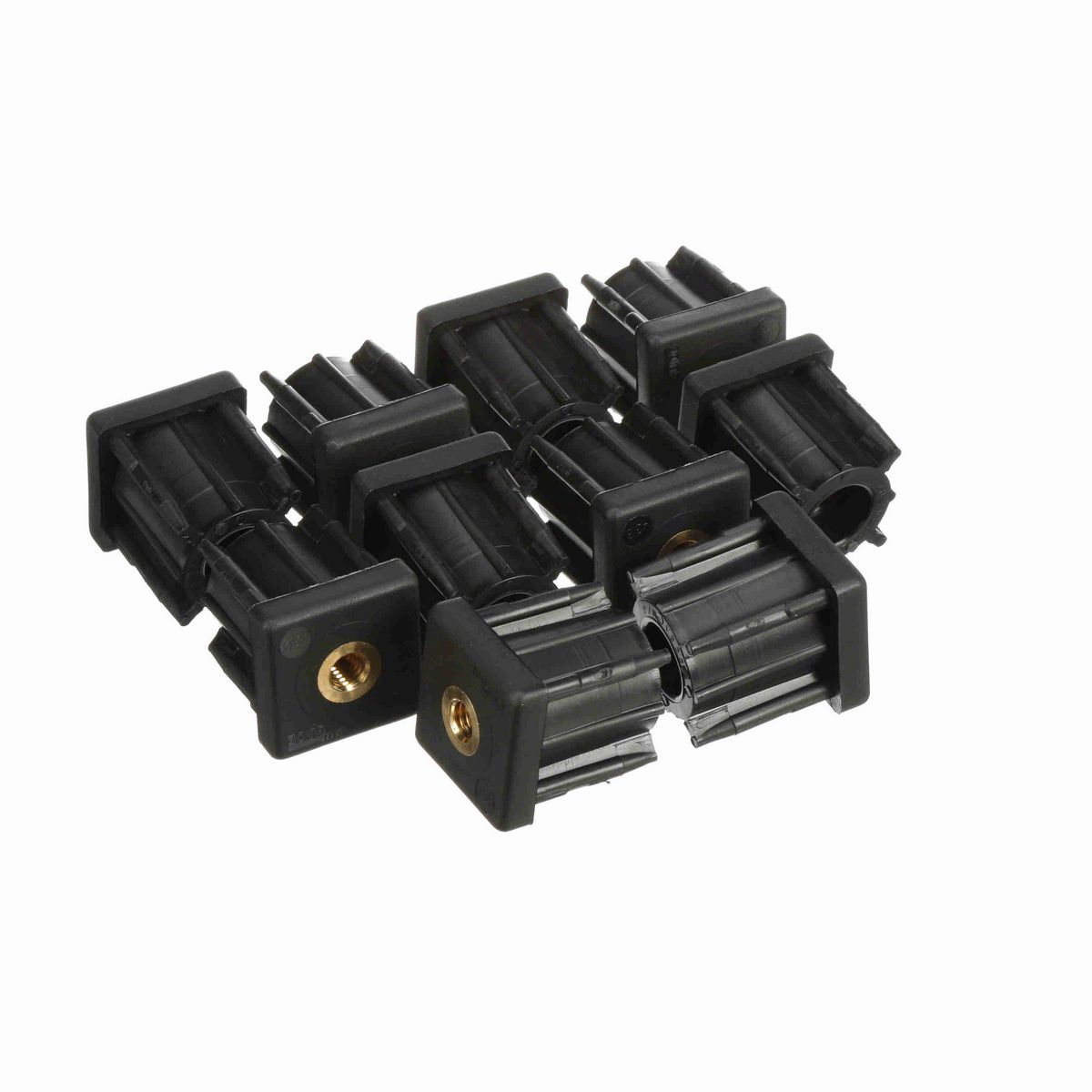 System Plast Tube End (Square); Series: VG-553, Thread: 3/8-16 for a 1-1/2 Sq. Tube - VG-553-B38