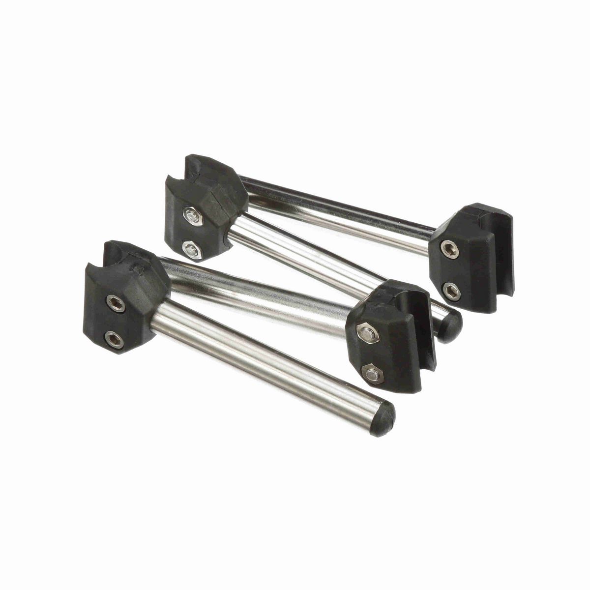 System Plast Polyamide Rail Clamp and Stainless Steel Rod- Combination 3.5" - VG-032-12-35