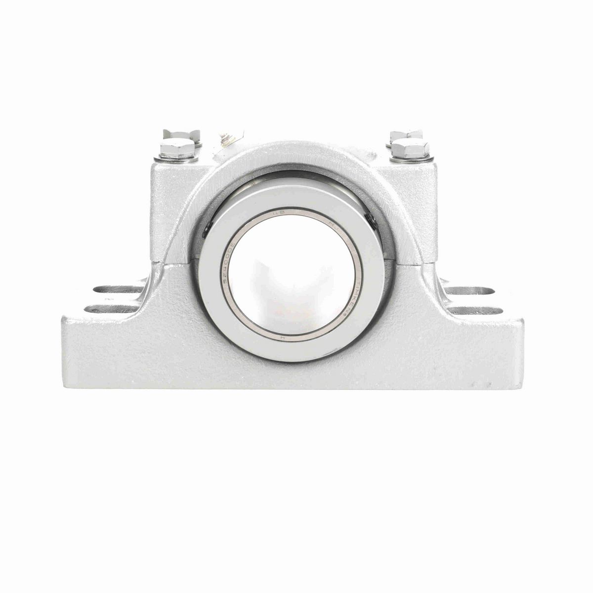 Sealmaster Mounted Flouropolymer Coated Cast Iron Four Bolt Pillow Block Tapered Roller - 52100 Bearing Steel - Double Collar Mount Lock - Corrosion Resistant - RPB 400-C4 CR