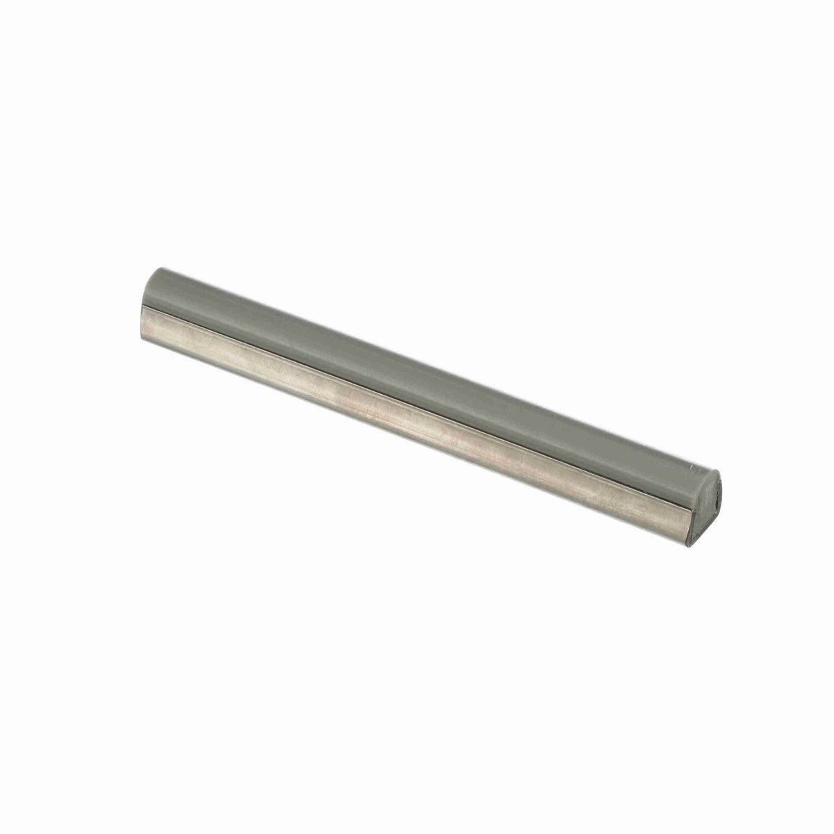 System Plast Round Rail Guide: 0.67"W X 0.67"H X 240"L Grey Nolu-S - VG-SSRS-NS-20