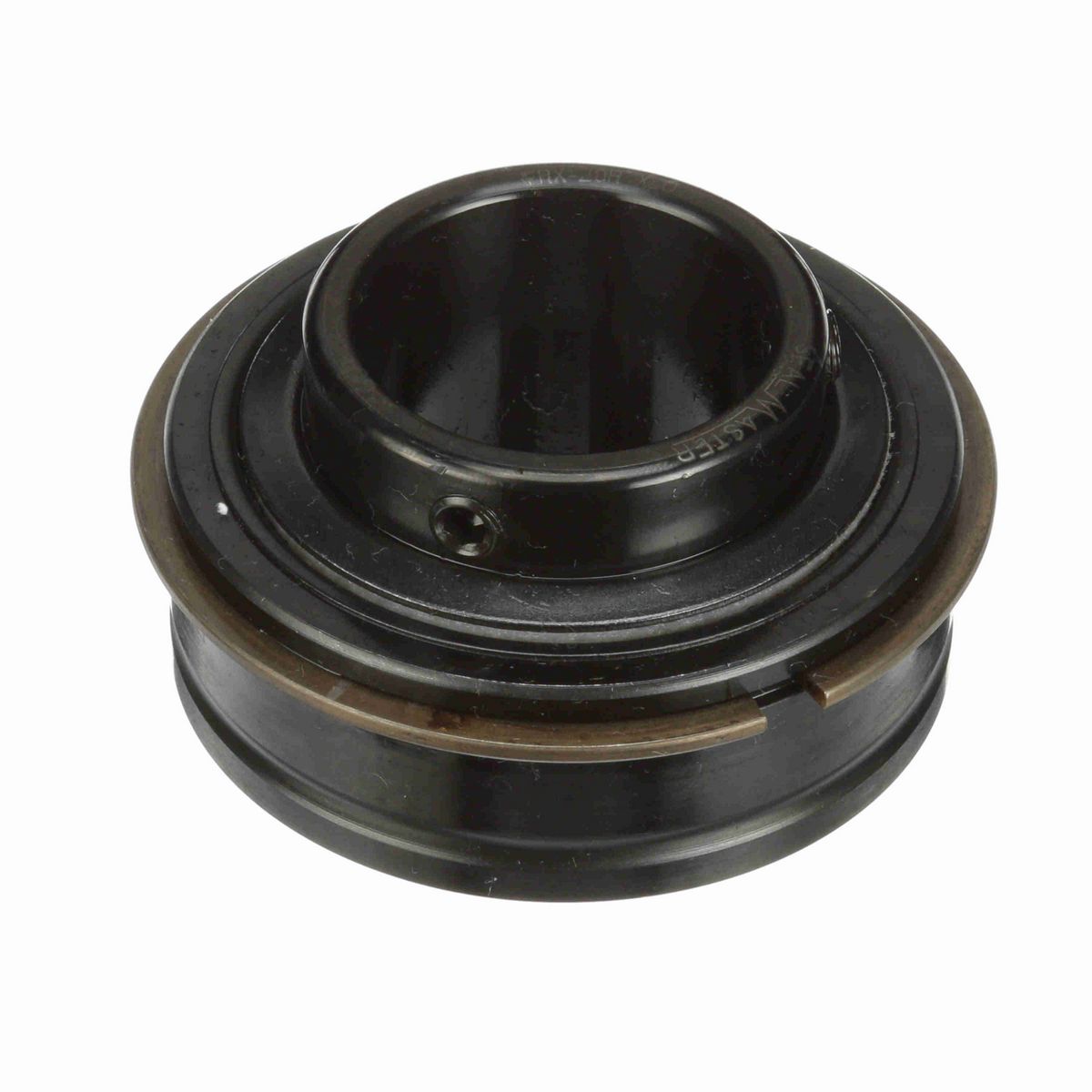 Sealmaster Mounted Insert Only Ball Bearing - 52100 Bearing Steel, Black Oxided - Setscrew Lock - Extra Low Drag - ERX-20R XLO