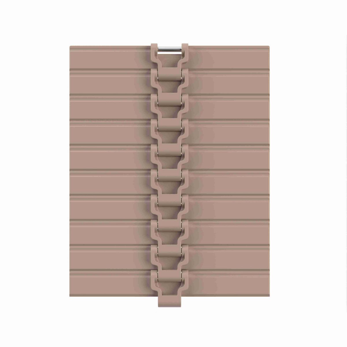 Rexnord HDS Straight Running Solid Top, Material: Tan Low Friction, Width: 12in, Pitch: 1.5in - 752.62.922