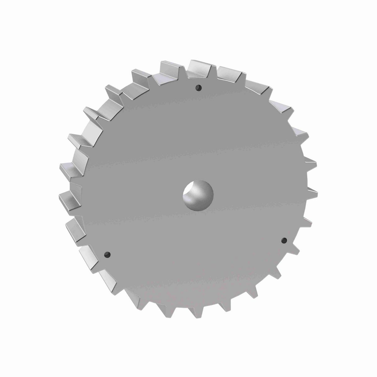 Rexnord 815 Series Solid One Piece Cast Iron Sprocket with 25 Teeth and a 3/4in Round Rough Stock Bore (RSB) - 414-24-23