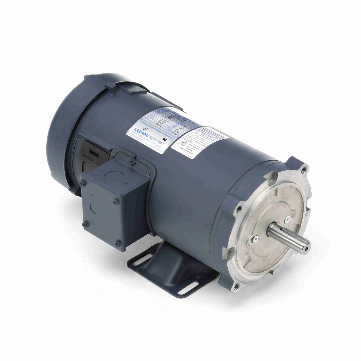 LEESON SCR Motor, 1 HP, 180 V, 2500 RPM, S56C Frame, TEFC - 108021.00