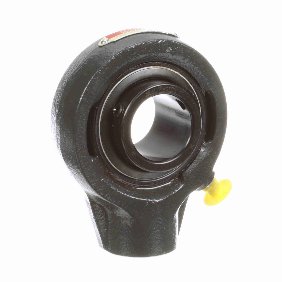 Sealmaster Mounted Cast Iron Hanger Unit Ball Bearing - 52100 Bearing Steel, Black Oxided - Setscrew Lock - SEHB-22
