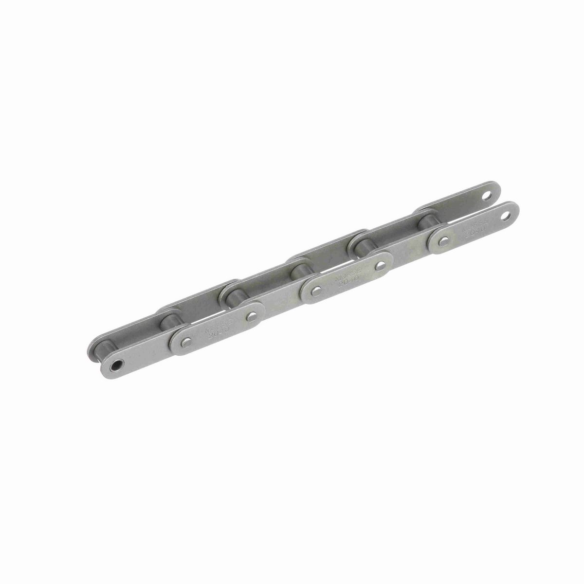 Morse Double Pitch Roller Chain - Riveted Standard Roller Design - C2040R 10FT