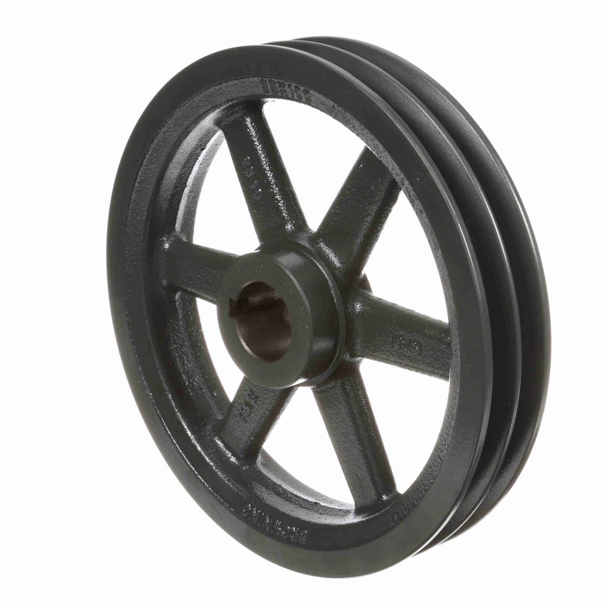 Browning 2 Groove Cast Iron FHP - Finished Bore Sheave - 2BK100X 1 7/16