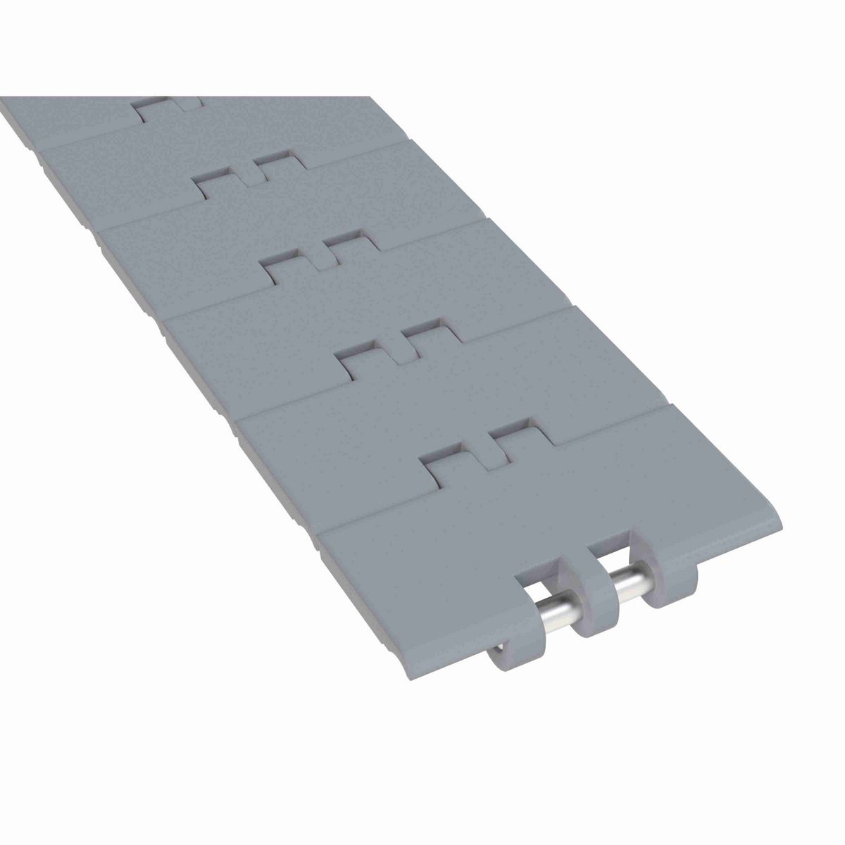 Rexnord 831 Straight Running Solid Top, Material: Silver Platinum Series™ X, Width: 3.25in, Pitch: 1.5in - L0831655393