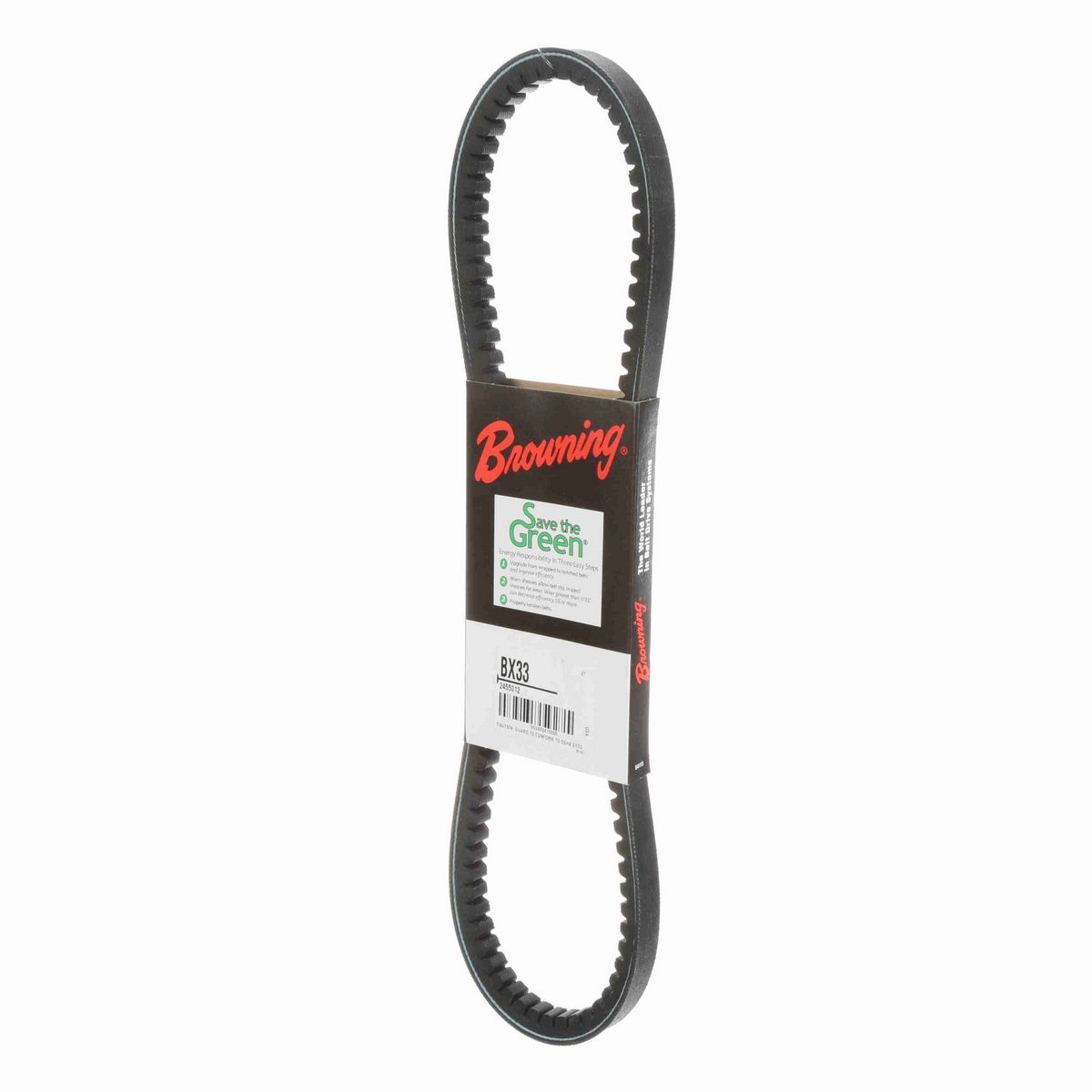 Browning EPDM Notched Belt 98% Efficient - BX33