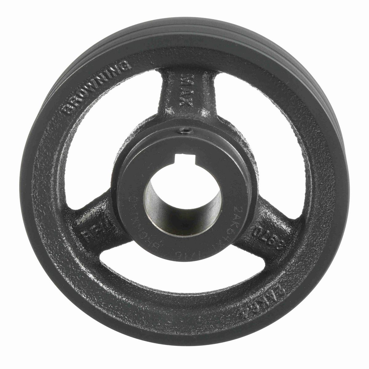 Browning 2 Groove Cast Iron FHP - Finished Bore Sheave - 2AK64X 1 7/16