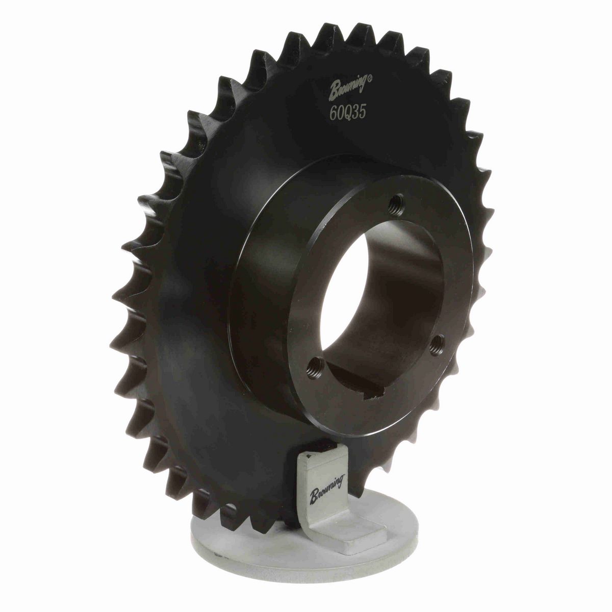 Browning Steel Bushed Bore Roller Chain Sprocket - 60Q35