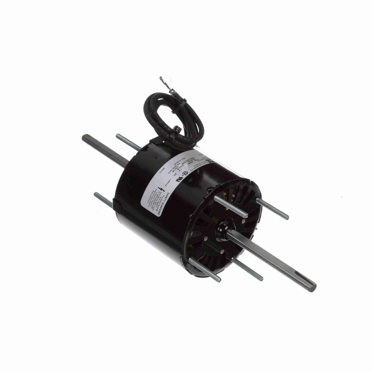 FASCO OEM Replacement Motor, 1/25 HP, 1 Ph, 60 Hz, 230 V, 1500/1200 RPM, 1 Speed, 3.3" Diameter, OAO - D636