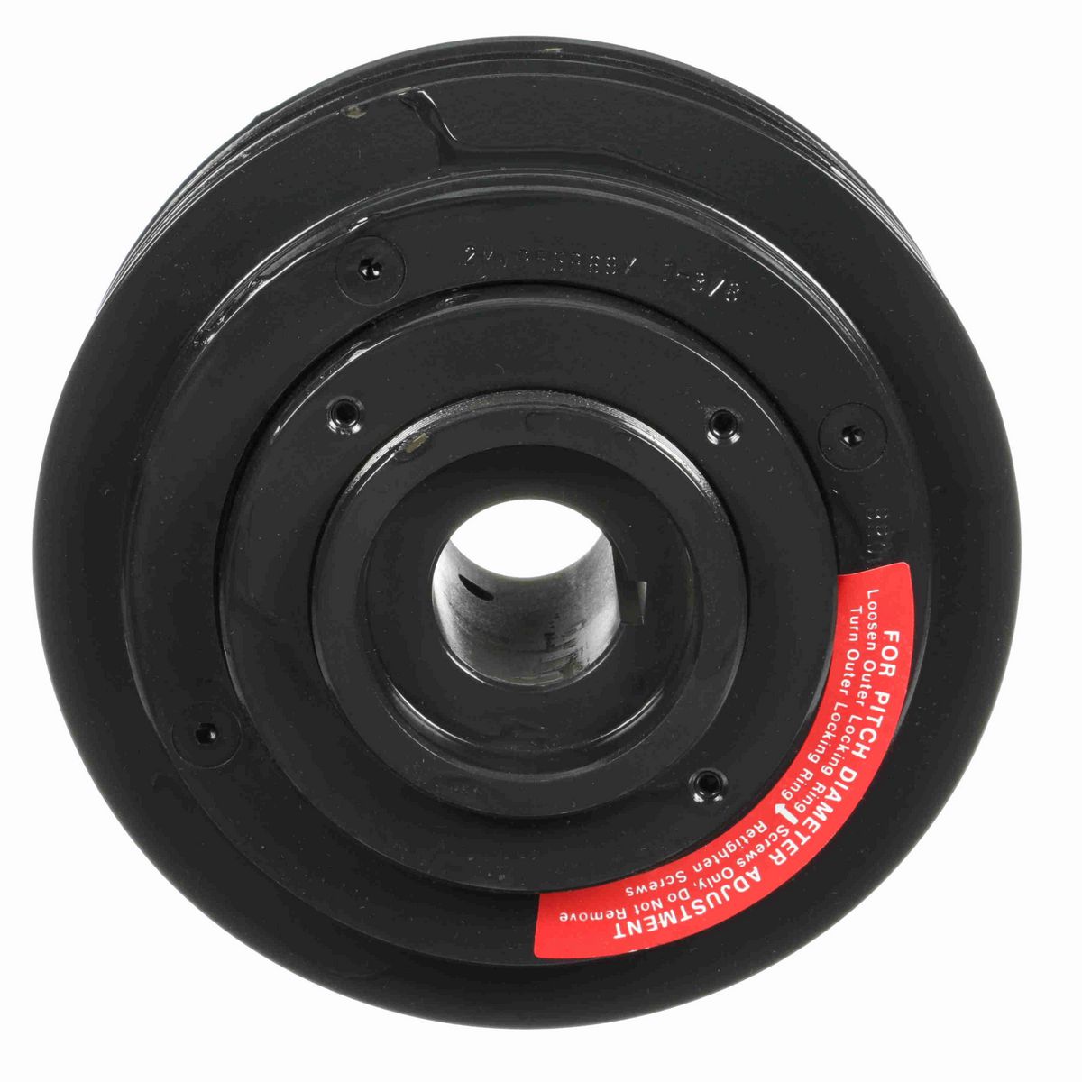 Browning 2 Groove Cast Iron Finished Bore Multiple Variable Pitch Sheave - 2MVP55B69X 1 3/8