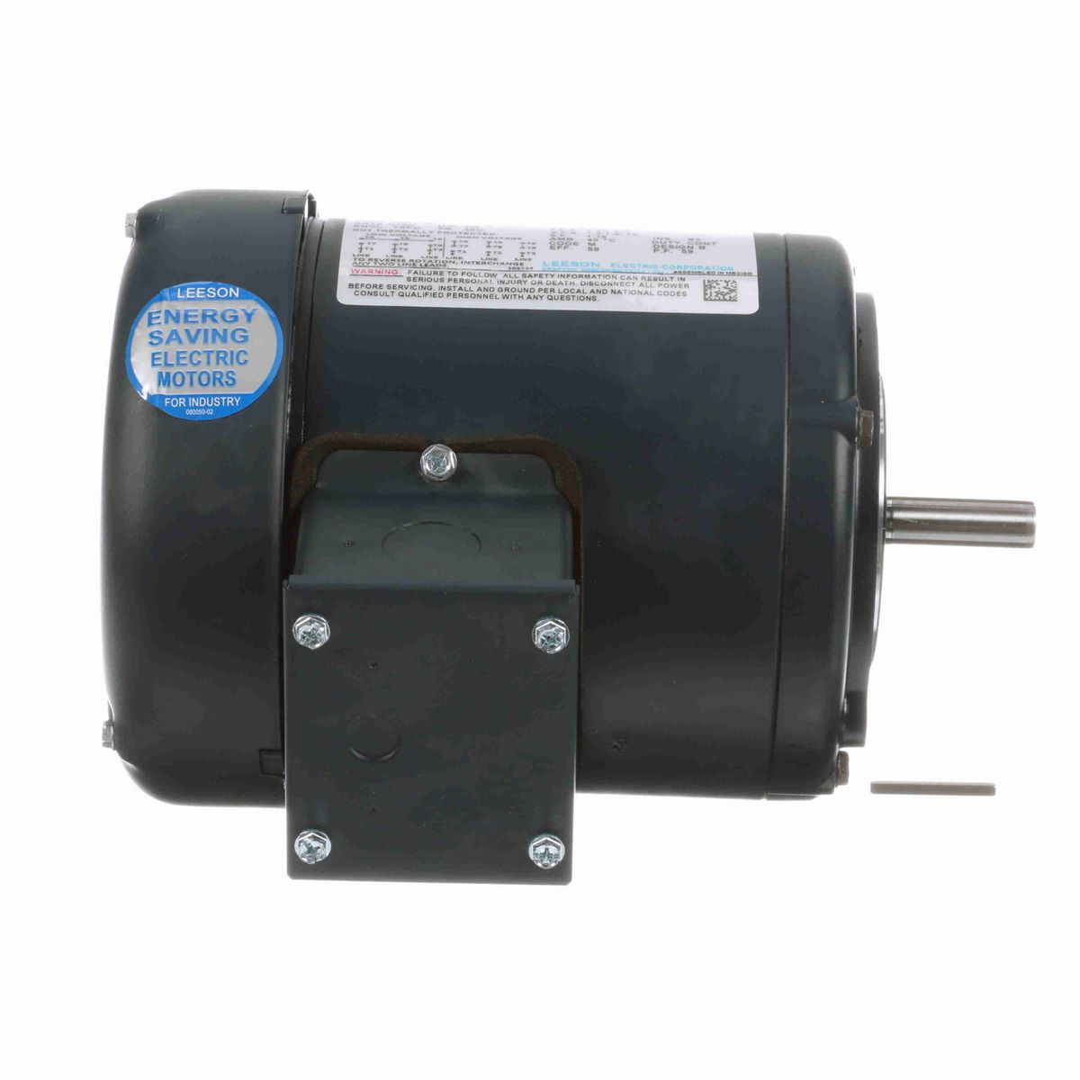 LEESON General Purpose Motor, 0.25 HP, 3 Ph, 60 Hz, 230/460 V, 1800 RPM, 48C Frame, TEFC - 101981.00