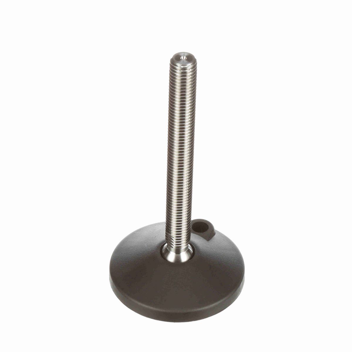 System Plast Articulating Plastic Leveler; Series: VG-511, Base Diameter: 4, Spindle Length: 6.09-in, Thread: 3/4-10 - VG-511-03-S34-L7