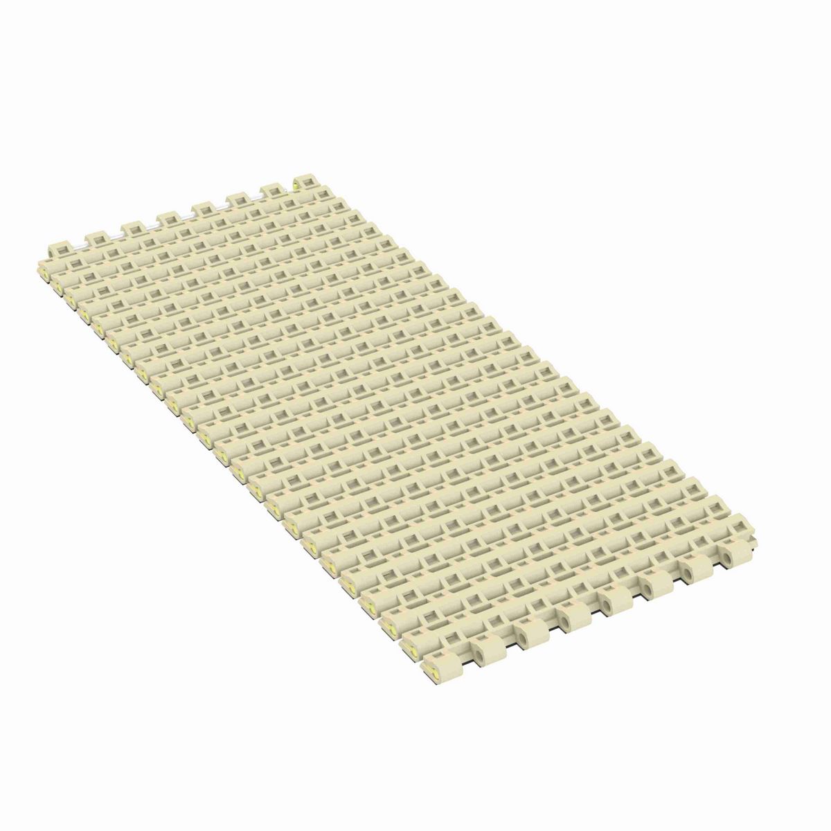 Rexnord 1505 RubberTop® Straight Running RubberTop®, Material: Beige High Temperature, Width: 6in, Pitch: 15mm - HTF1505-6