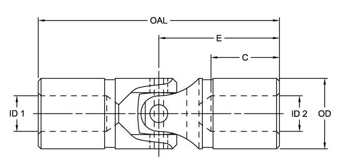 D Type 303 Stainless Steel with Keyway - Inch (Imperial) Bores Timken 68514444512