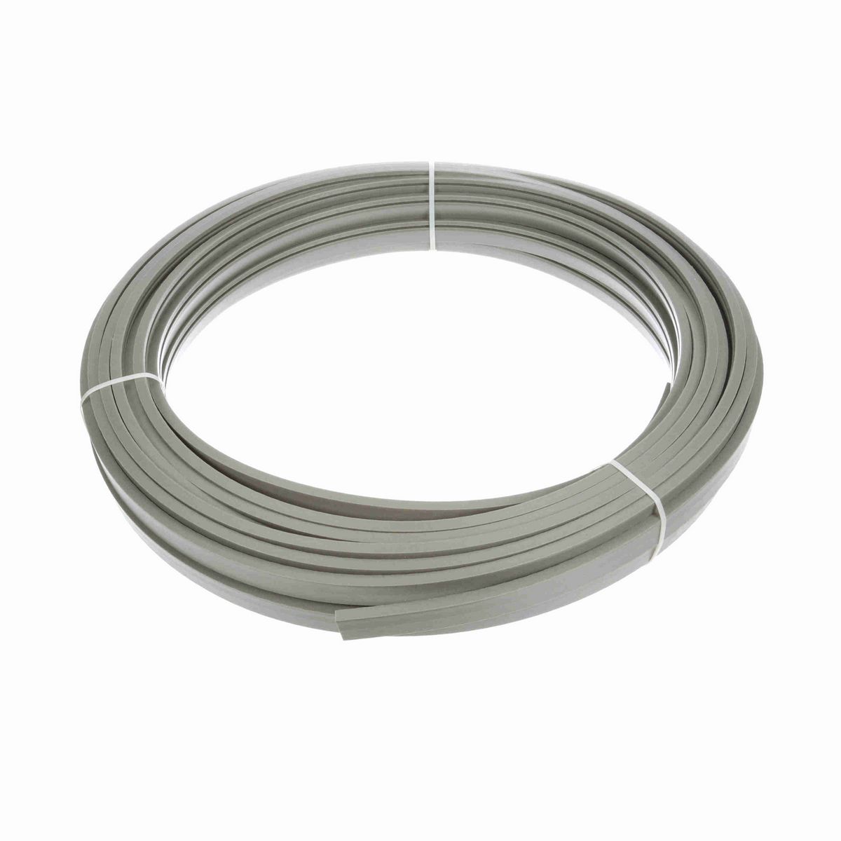 System Plast Neck Guide: 1.07"W X 0.39"H X 1200"L Dark Grey Nolu-SR - VG-NG110-SR-100