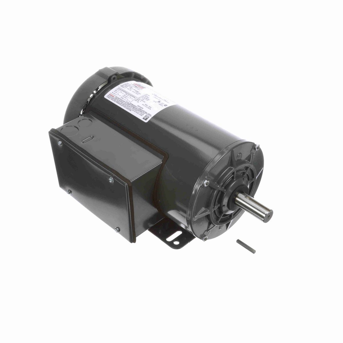 LEESON General Purpose Motor, 3 HP, 1 Ph, 60 Hz, 208-230 V, 3600 RPM, 145T Frame, TEFC - LM24714