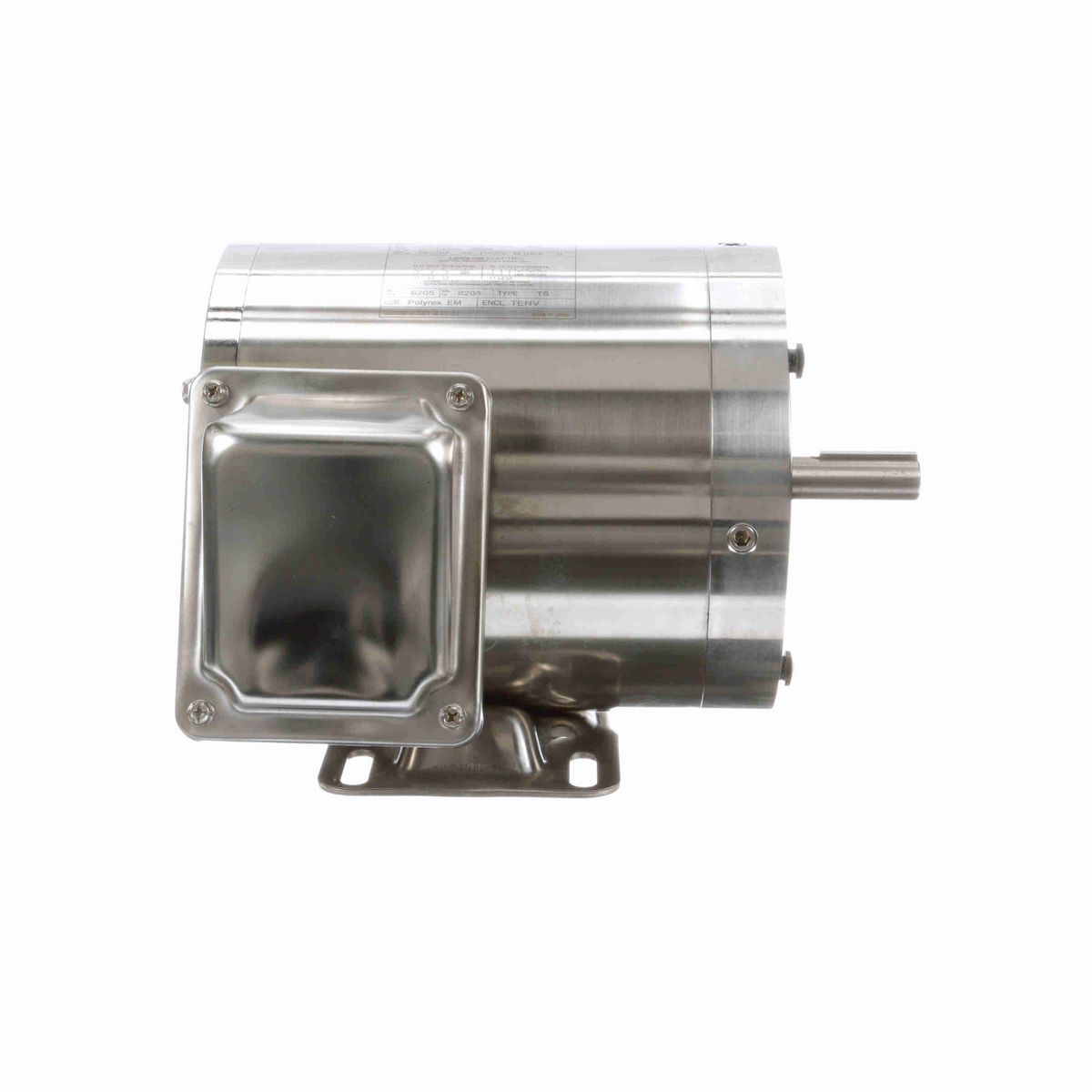 LEESON SST Duck™ General Purpose Motor, 0.33 & 0.25 HP, 3 Ph, 60 & 50 Hz, 230/460 & 190/380 V, 1800 & 1500 RPM, 56C Frame, TENV - 191201.00
