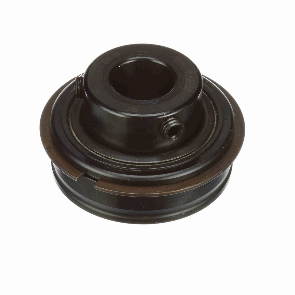 Sealmaster Mounted Insert Only Ball Bearing - 52100 Bearing Steel, Black Oxided - Setscrew Lock - ER-10