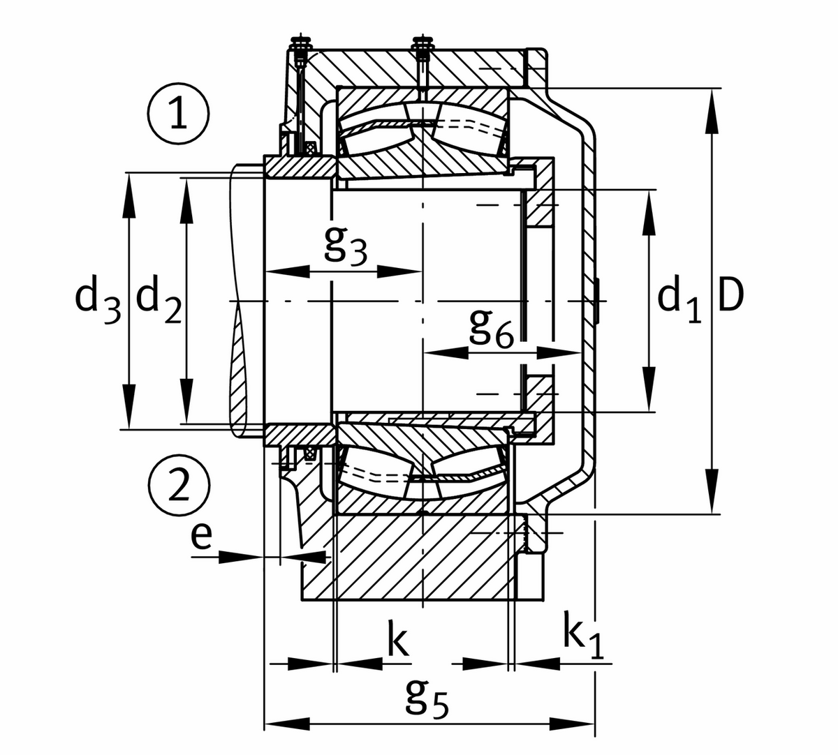 Стационарный корпус FAG RLE4152-AH-BF-L
