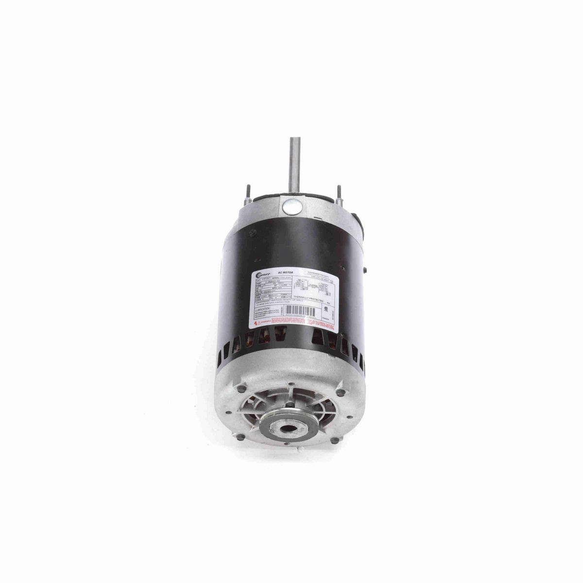 Century Condenser Fan Motor, 1/2 HP, 1 Ph, 60 Hz, 460/200-230 V, 900 RPM, M56Y Frame, OAO - C512V1