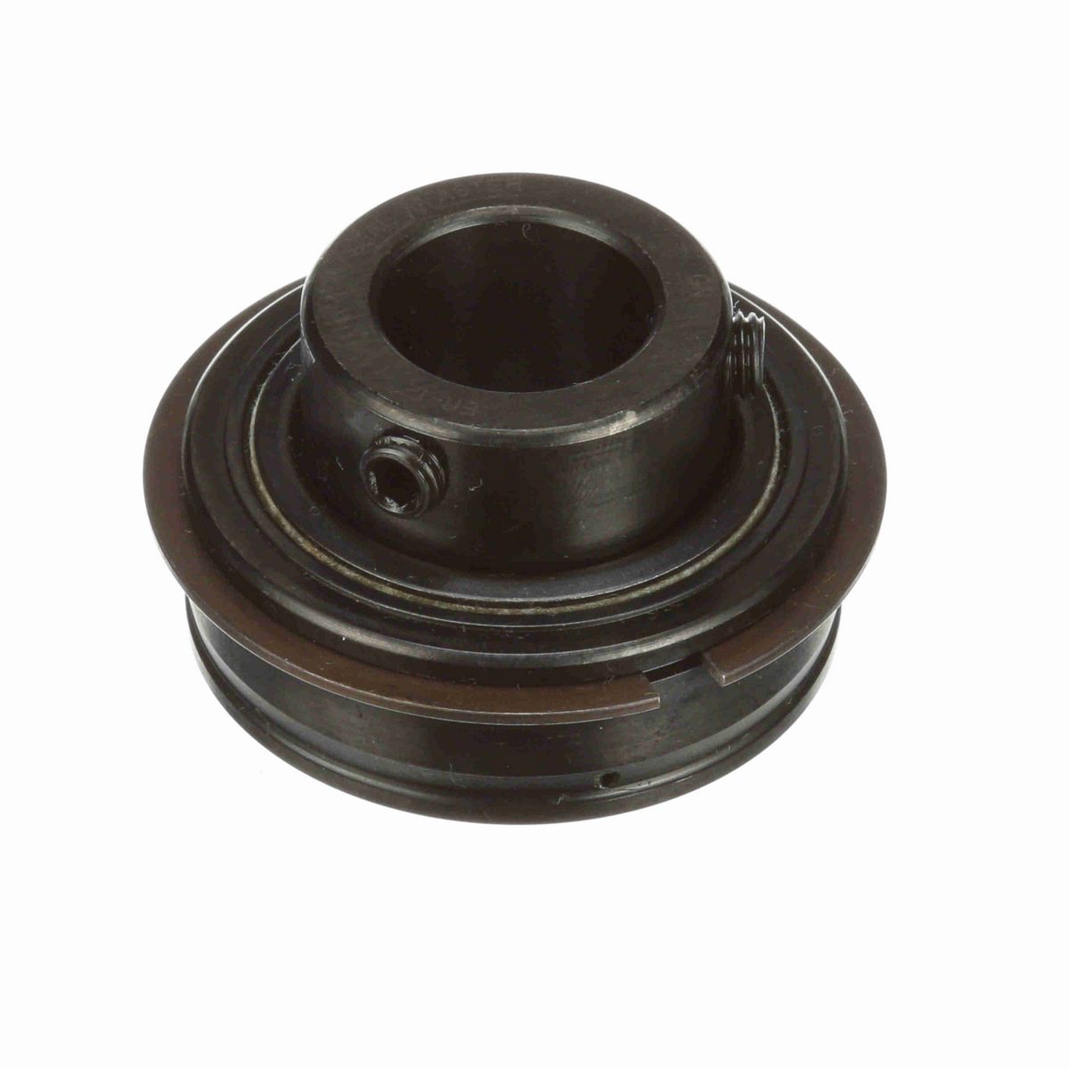 Sealmaster Mounted Insert Only Ball Bearing - 52100 Bearing Steel, Black Oxided - Setscrew Lock - ER-12