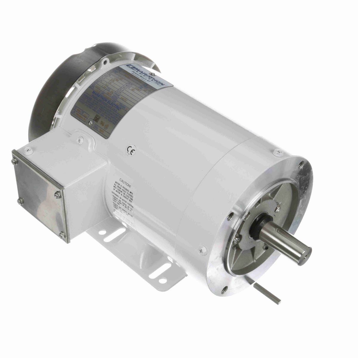 LEESON General Purpose Motor, 1.50 HP, 3 Ph, 60 Hz, 575 V, 1800 RPM, 145TC Frame, TEFC - N629A