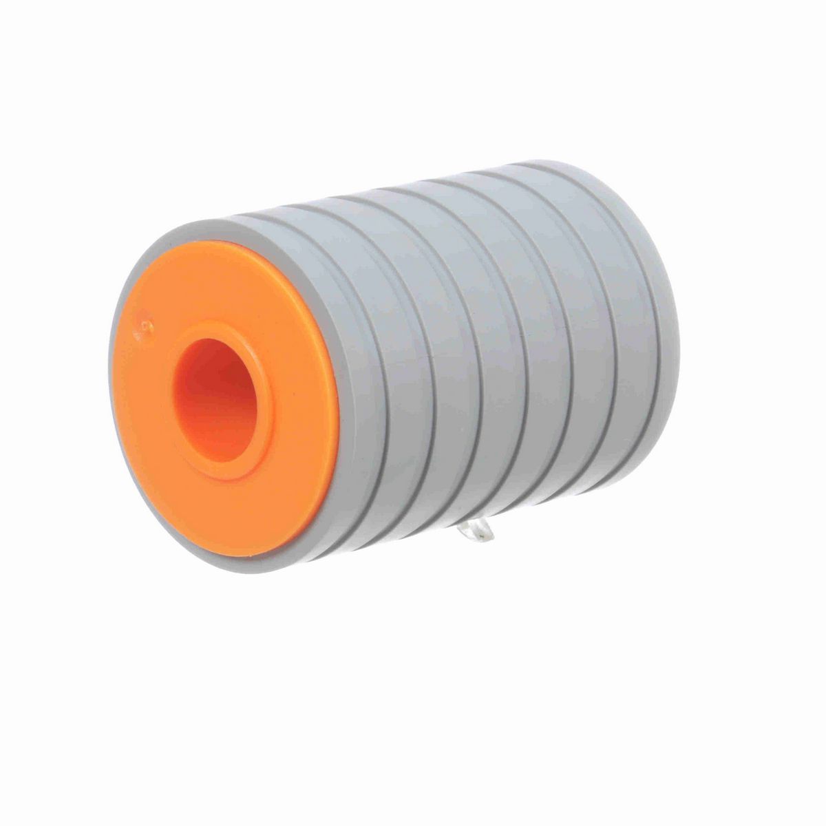 System Plast Return Roller with Rubber; OD: 57-mm, Shaft Dia: -mm, Length: 82.5-mm, Color: Orange - RETURN ROLLER