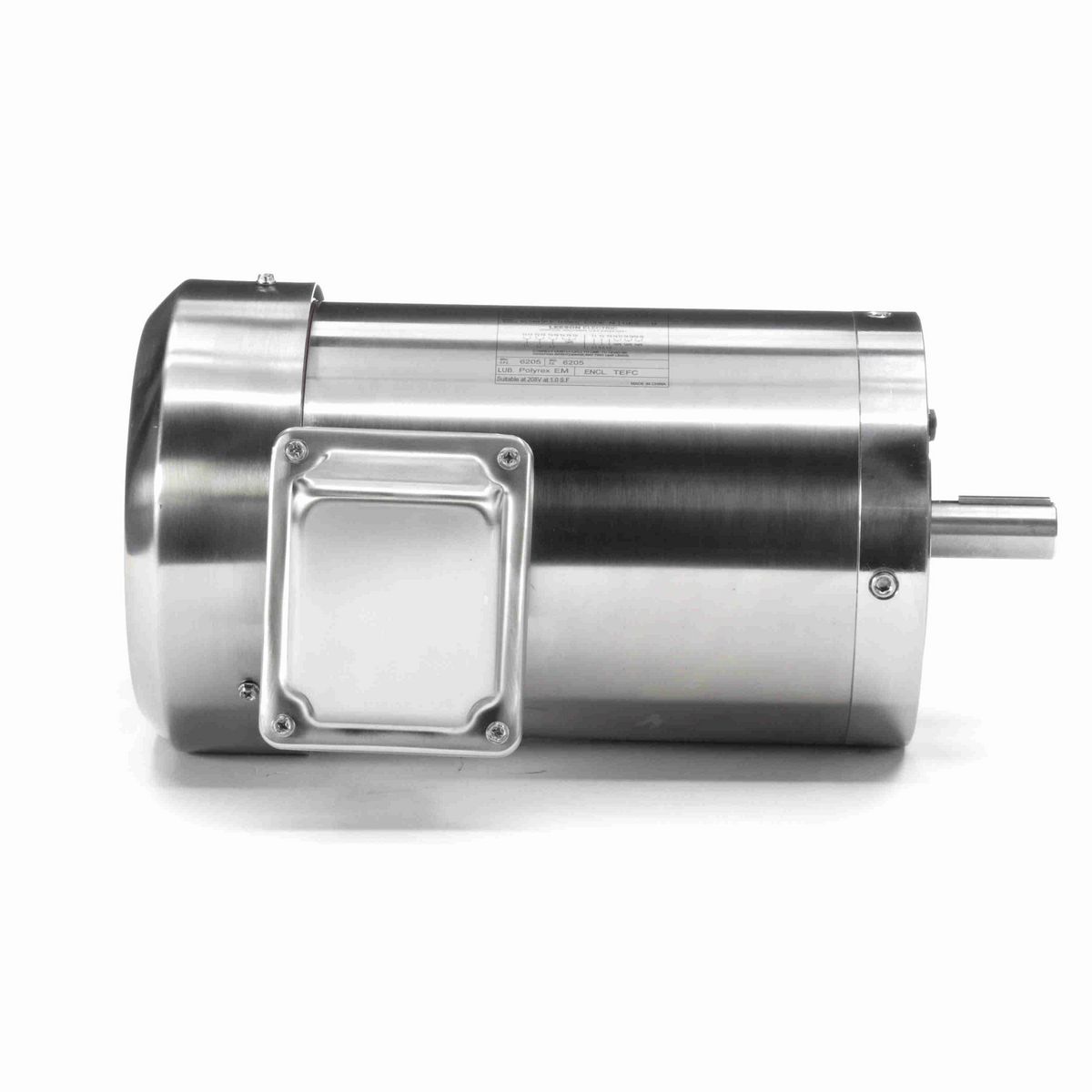 LEESON SST Duck™ General Purpose Motor, 1 & 0.75 HP, 3 Ph, 60 & 50 Hz, 208-230/460 & 190/380 V, 1800 & 1500 RPM, 143TC Frame, TEFC - 191565.00