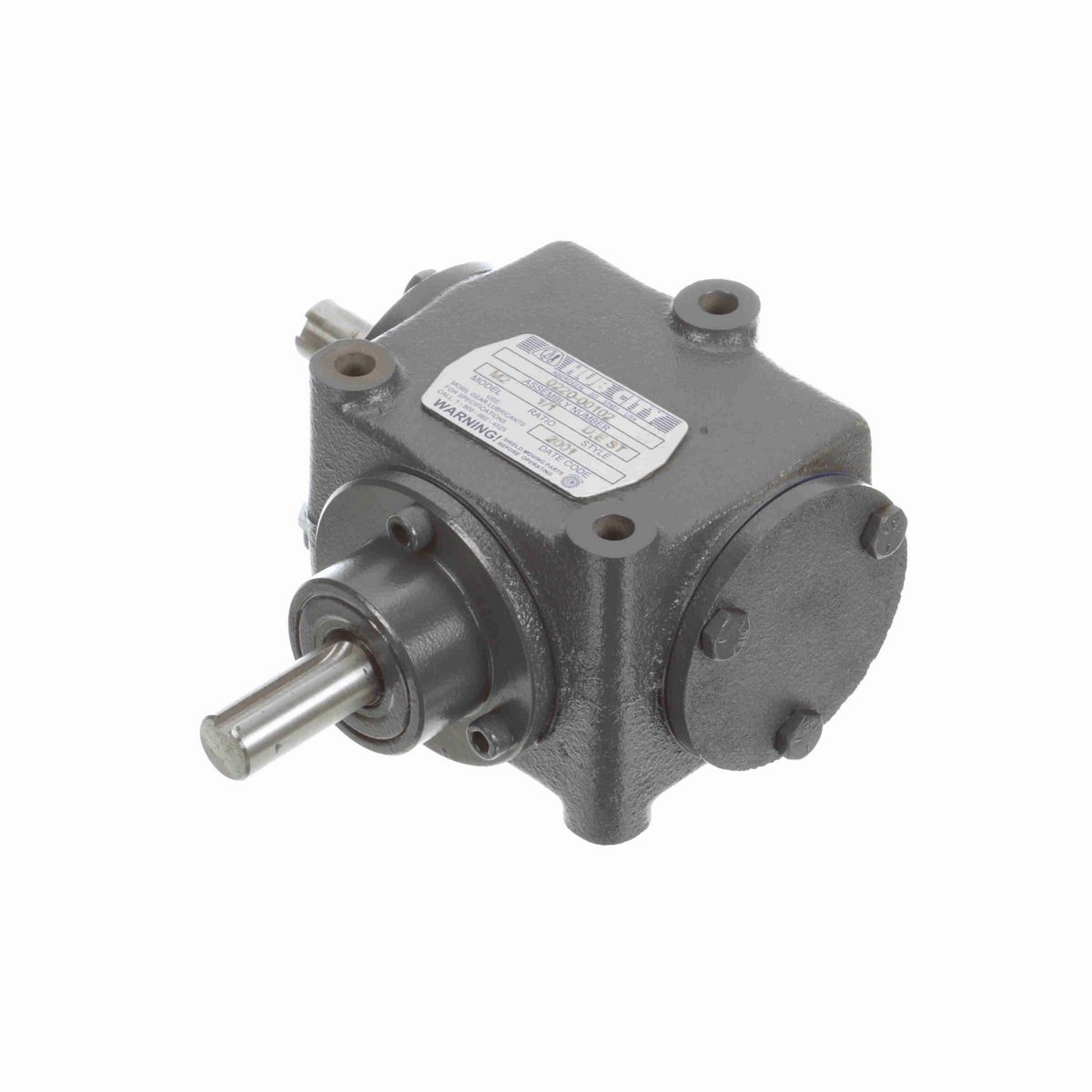 Hub City Bevel Gear Drives Cast Iron Bevel Reducer - M2 1/1 D,E ST