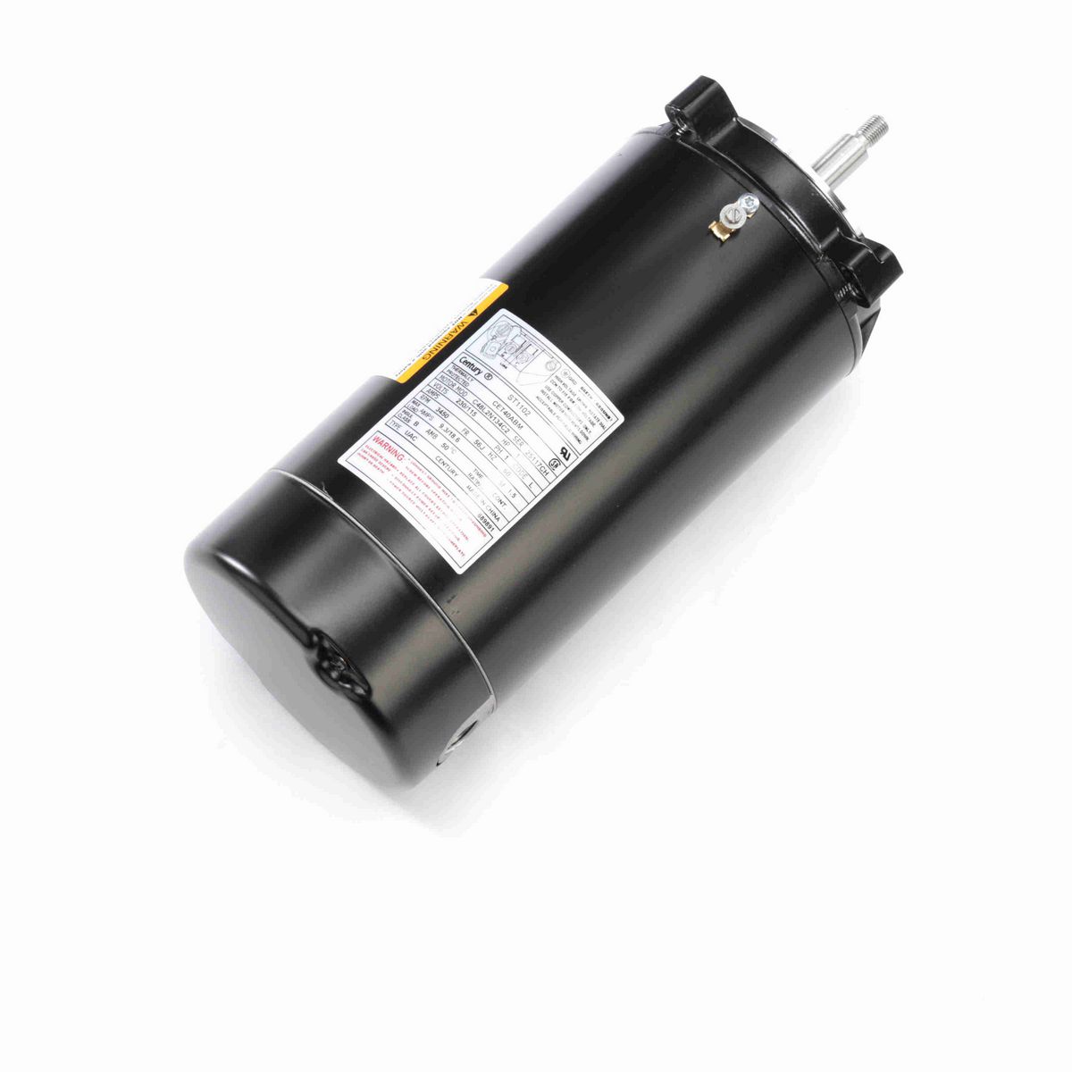 Century Pool Pump Motor, 1 HP, 1 Ph, 60 Hz, 230/115 V, 3600 RPM, 56J Frame, ODP - ST1102