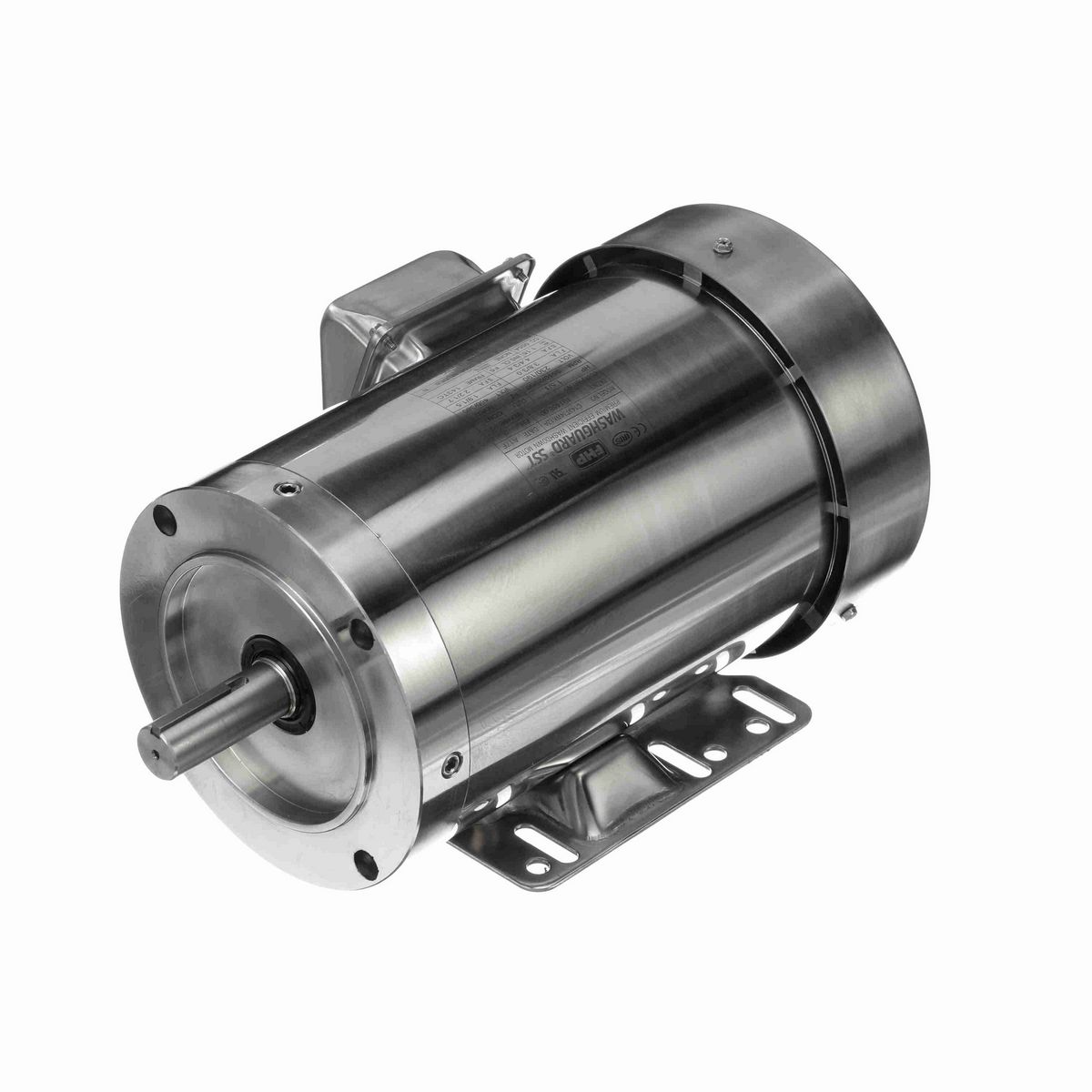 LEESON SST Duck™ General Purpose Motor, 1.50 & 1 HP, 3 Ph, 60 & 50 Hz, 230/460 & 190/380 V, 3600 & 3000 RPM, 143TC Frame, TEFC - 191488.00