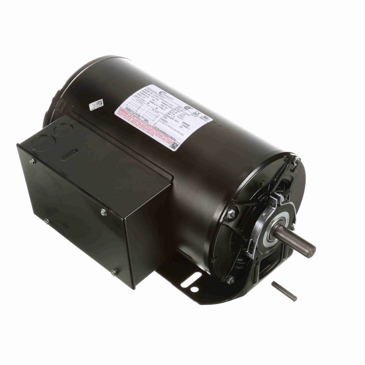Century General Purpose Motor, 2.0 HP, 1 Ph, 60 Hz, 115/230 V, 1800 RPM, 56 Frame, DP - C859ES
