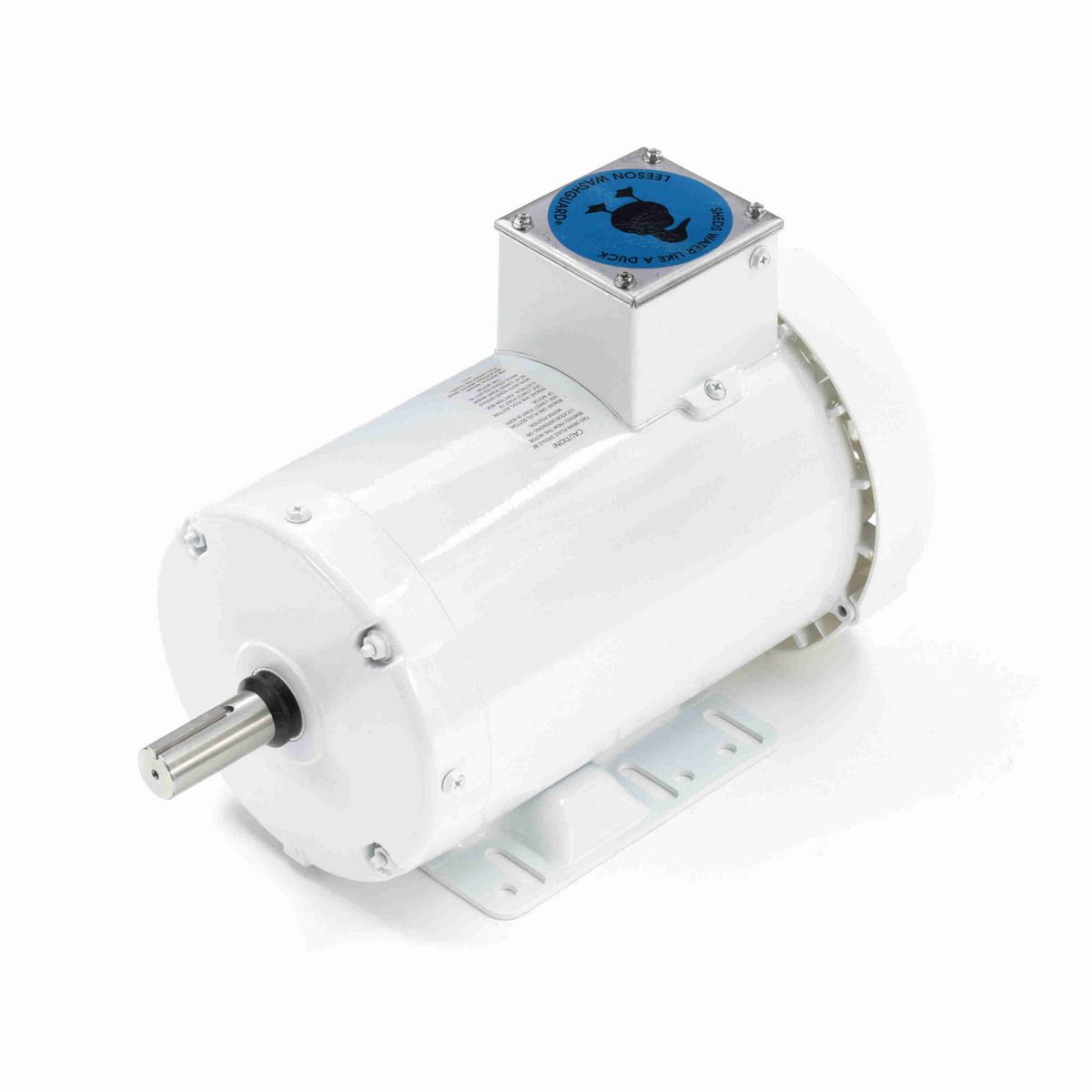 LEESON Feather Picker Motor, 3 HP, 3 Ph, 60 Hz, 230/460 V, 1800 RPM, 145TZ Frame, TEFC - 121944.00