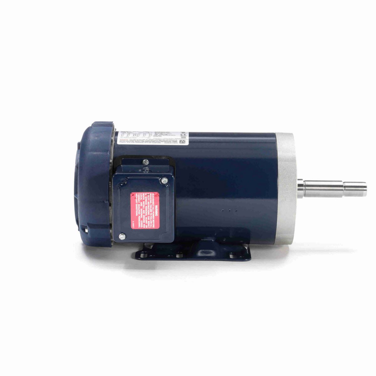 LEESON Close-Coupled Pump Motor, 3 & 2 HP, 3 Ph, 60 & 50 Hz, 230/460 & 190/380 V, 3600 & 3000 RPM, 145JM Frame, TEFC - U363A