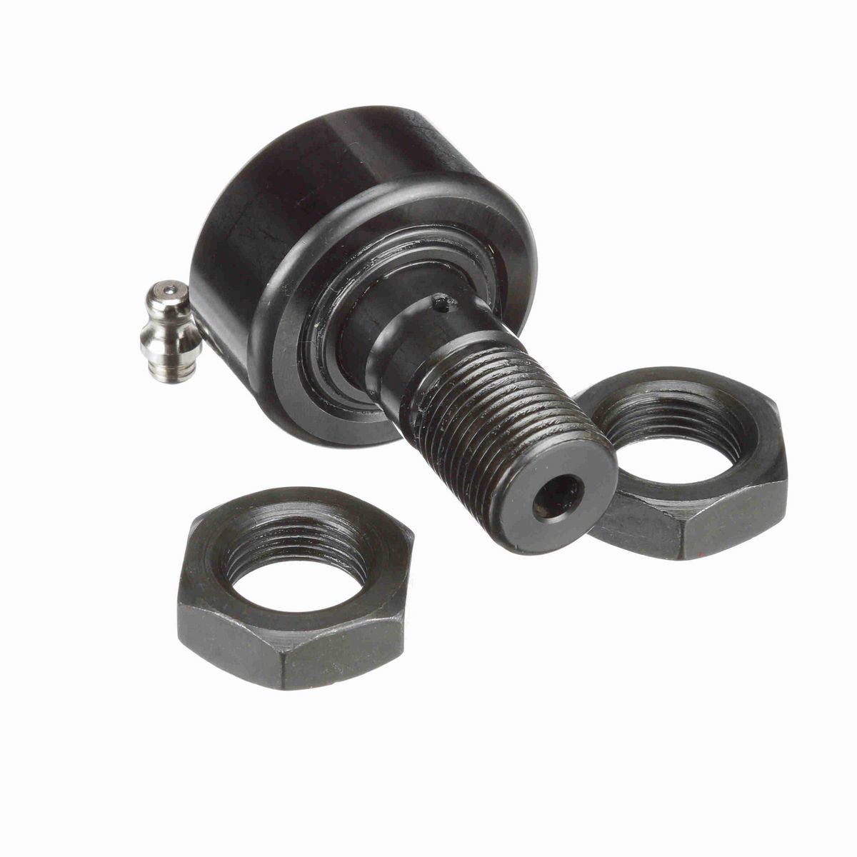 Опорный ролик с цапфой McGill CAMROL MCFD 40 X, цилиндрический, повышенной грузоподъемности, со щитком, со шлицем под отвёртку, метрический