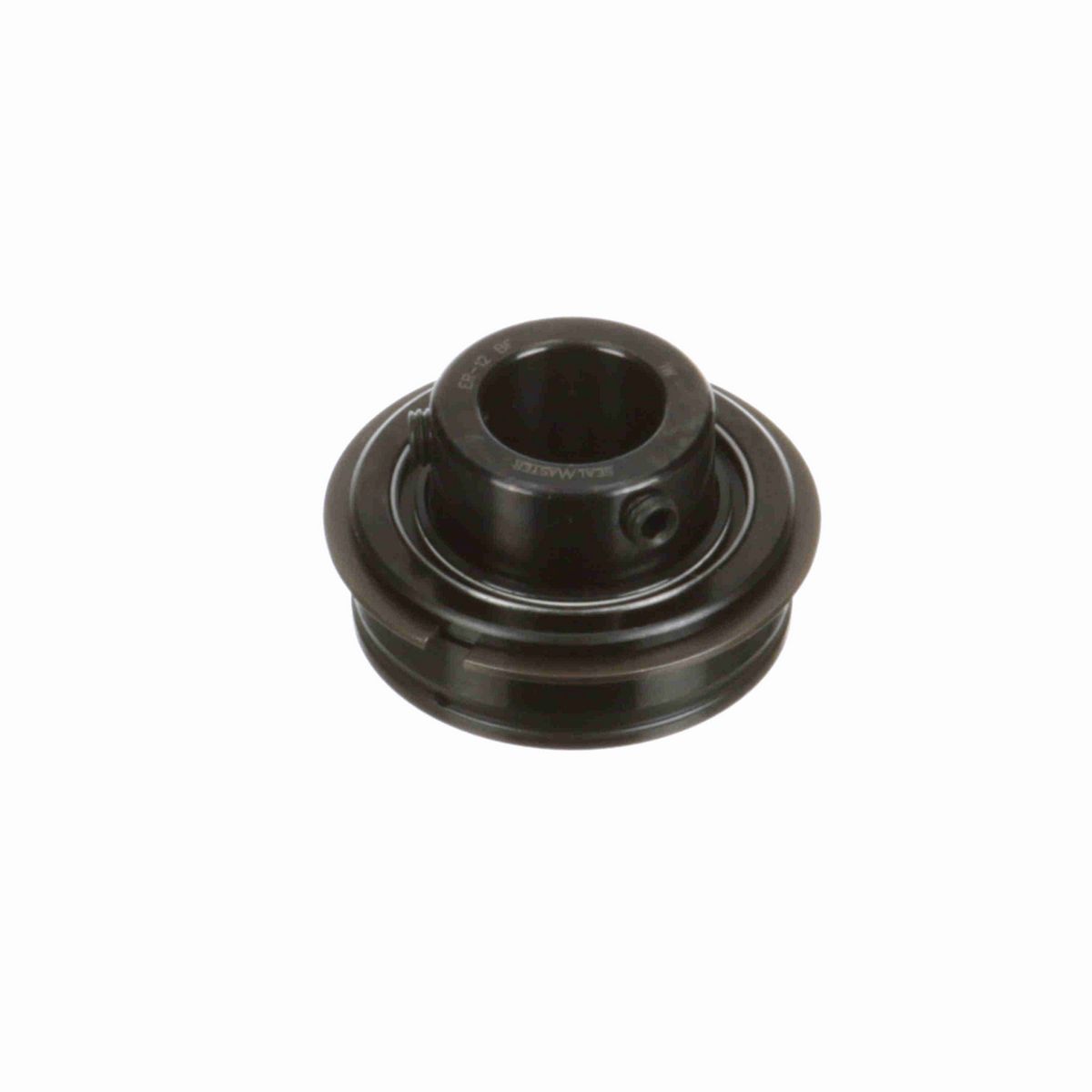 Sealmaster Mounted Insert Only Ball Bearing - 52100 Bearing Steel, Black Oxided - Setscrew Lock - ER-12 BF
